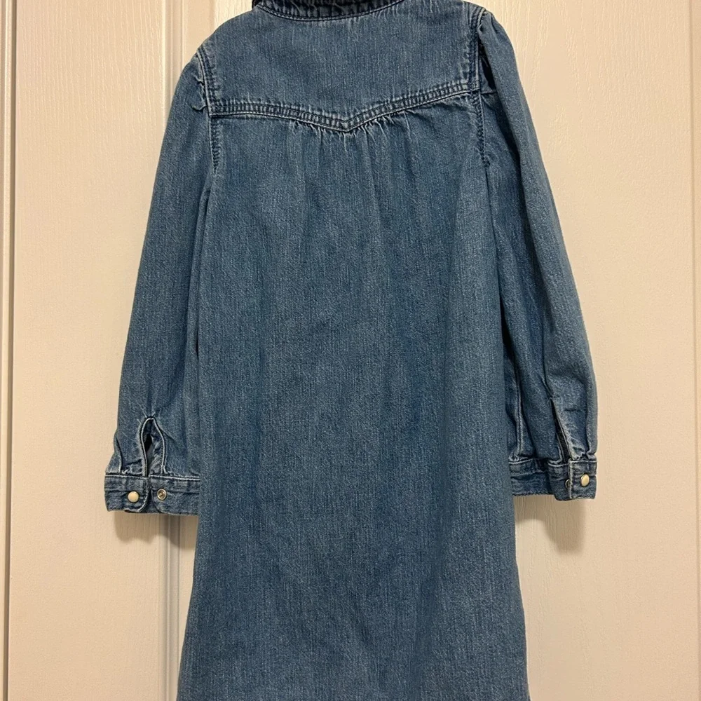 GAP Kids Casual Denim Dress - Blue - Picture 2 of 2
